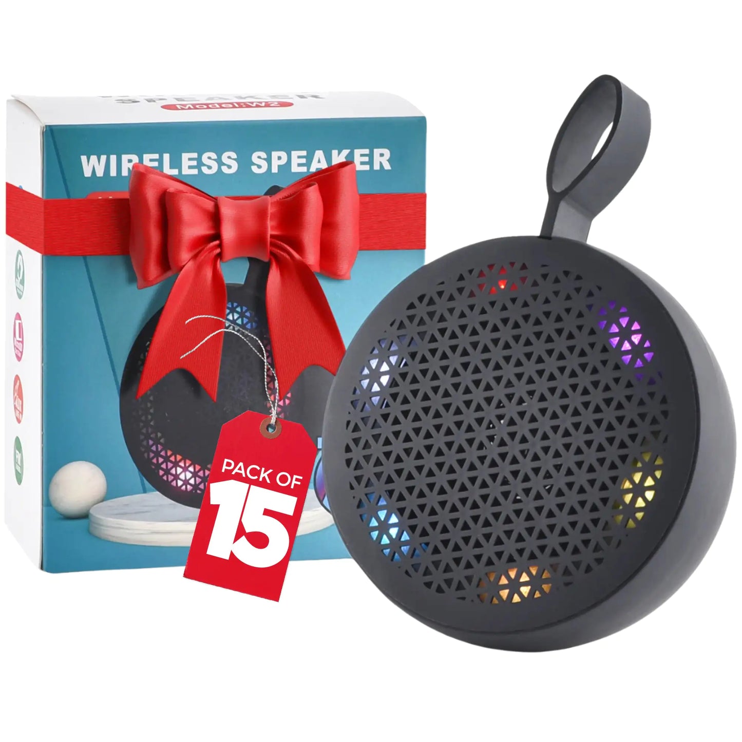 RISEBASS Water Resistant Bluetooth Shower Speaker, Handsfree Portable Speaker