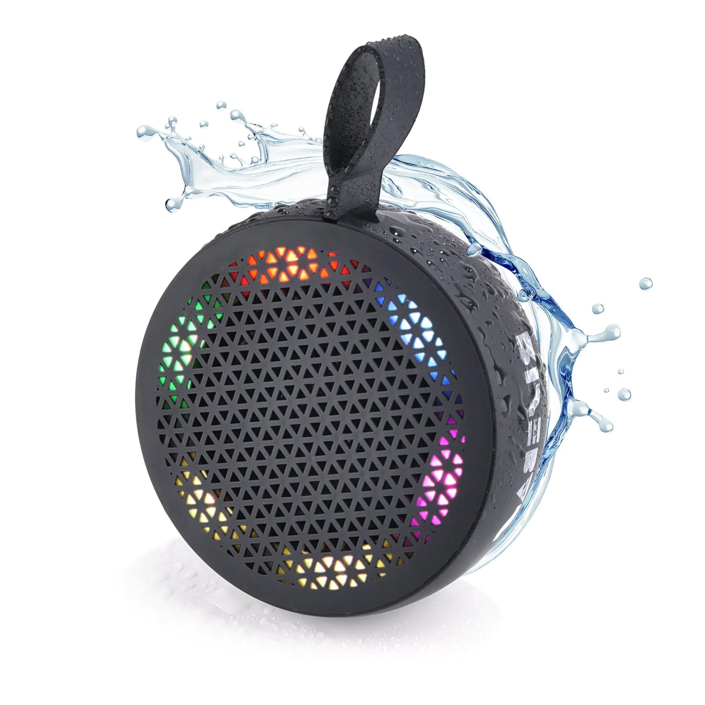 RISEBASS Water Resistant Bluetooth Shower Speaker, Handsfree Portable Speaker