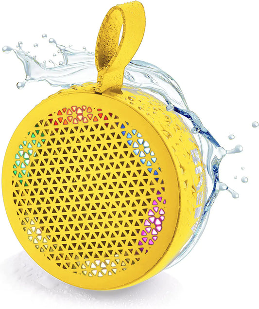 RISEBASS Water Resistant Bluetooth Shower Speaker, Handsfree Portable Speaker
