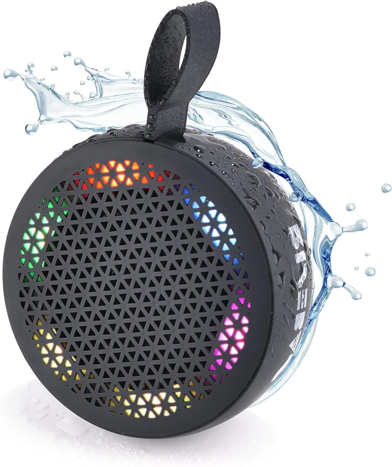 RISEBASS Water Resistant Bluetooth Shower Speaker, Handsfree Portable Speaker